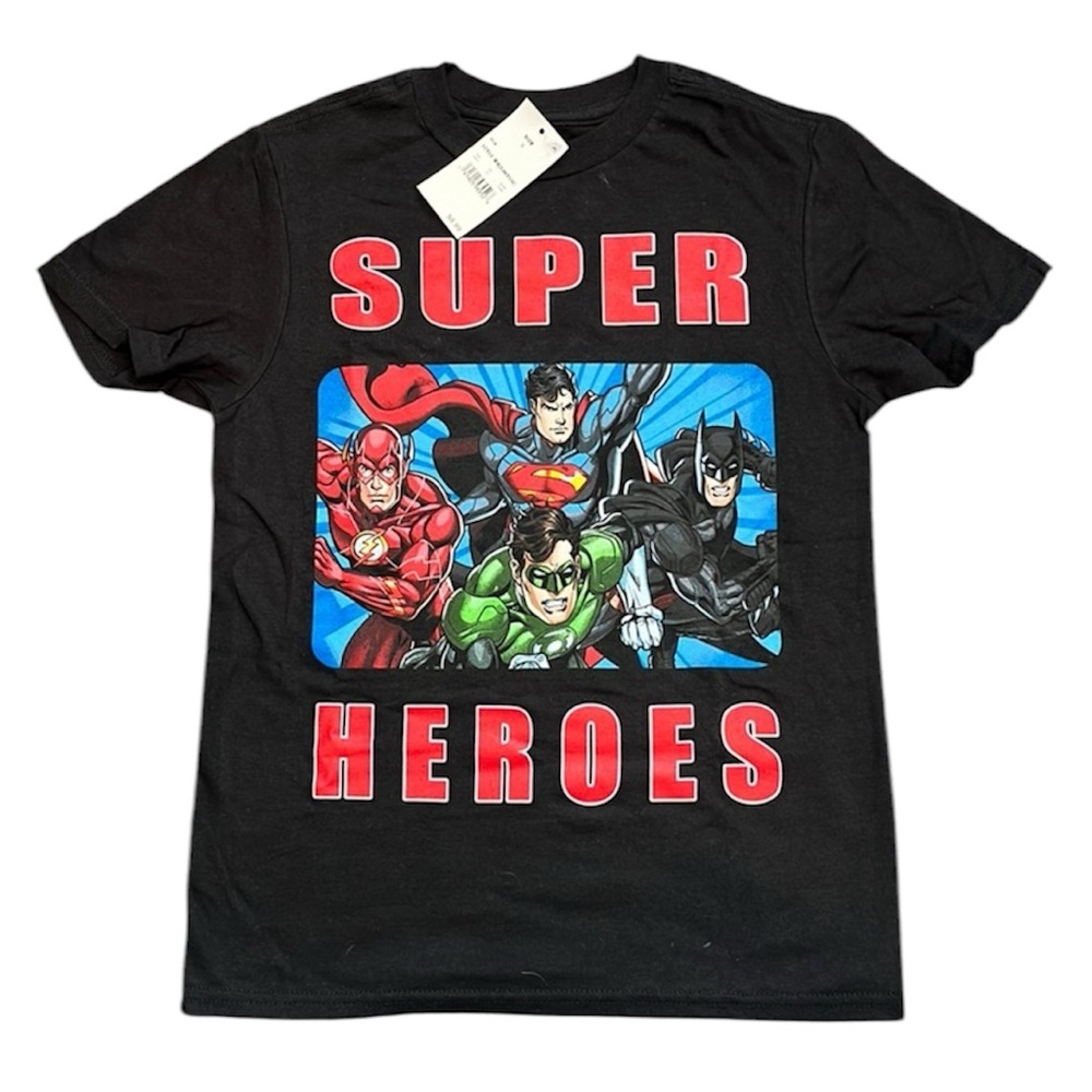 3/$10 ☀️ Justice League | NWT Superheroes T-Shirt
